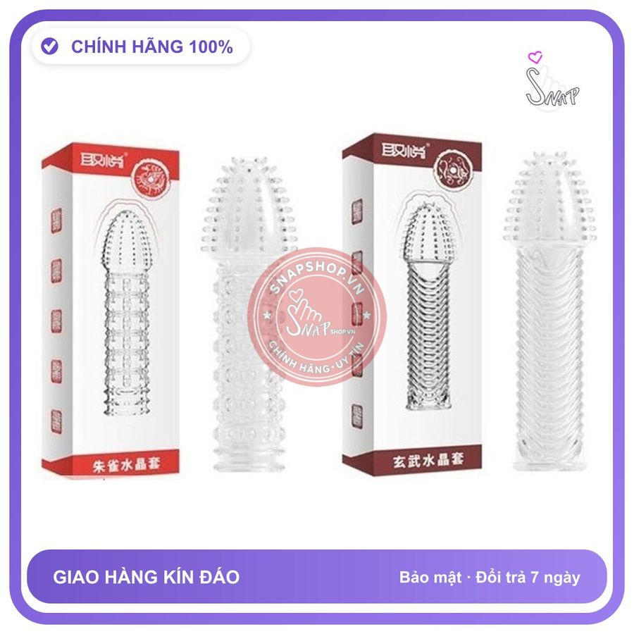 (Che Tên) Bao Cao Su Đôn Dên Siêu Gai Tăng Khoái Cảm Chuẩn Auth