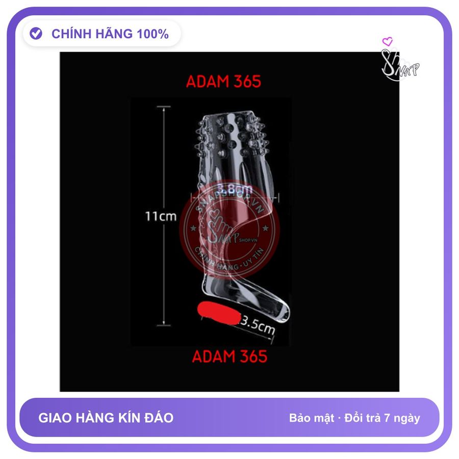 (Che Tên) Bao Cao Su Đôn Dên khúc giữa trong suốt kích thích Bảo Mật Tuyệt Đối