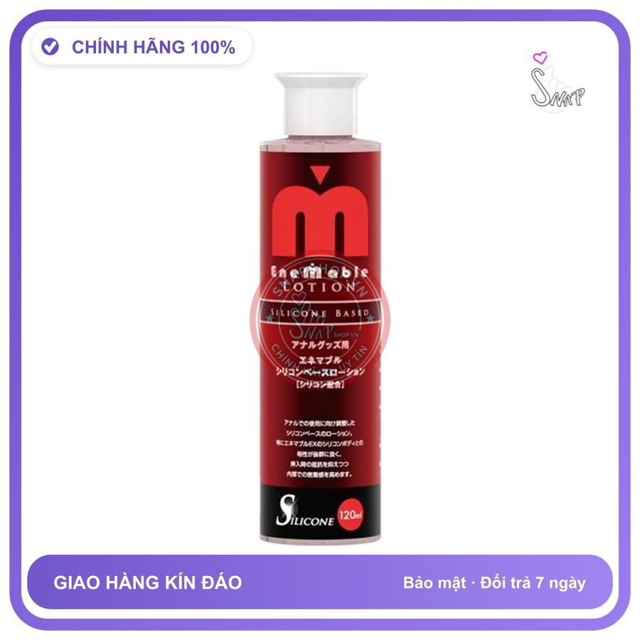 (Che Tên) Gel bô.i trơ.n Gốc Silicon Enemable Nhật Bản 120ml Bảo Mật Tuyệt Đối