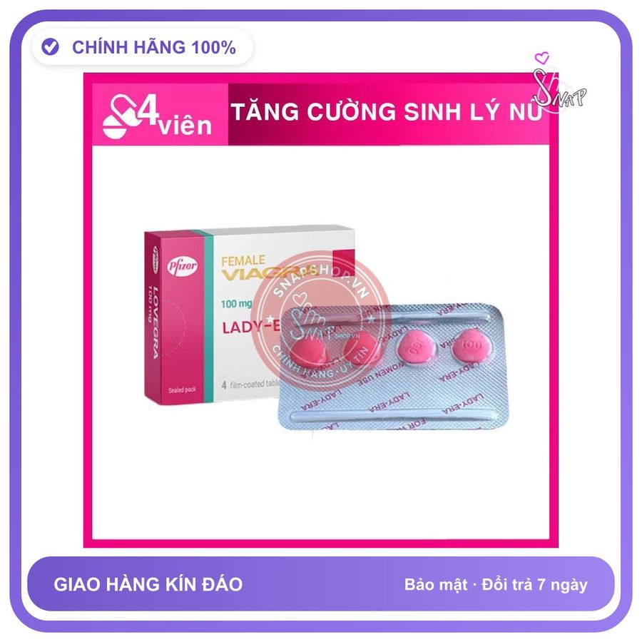 (Che Tên) Tăng Cường Sinh Lý nữ Lady Era 208962 Chuẩn Auth