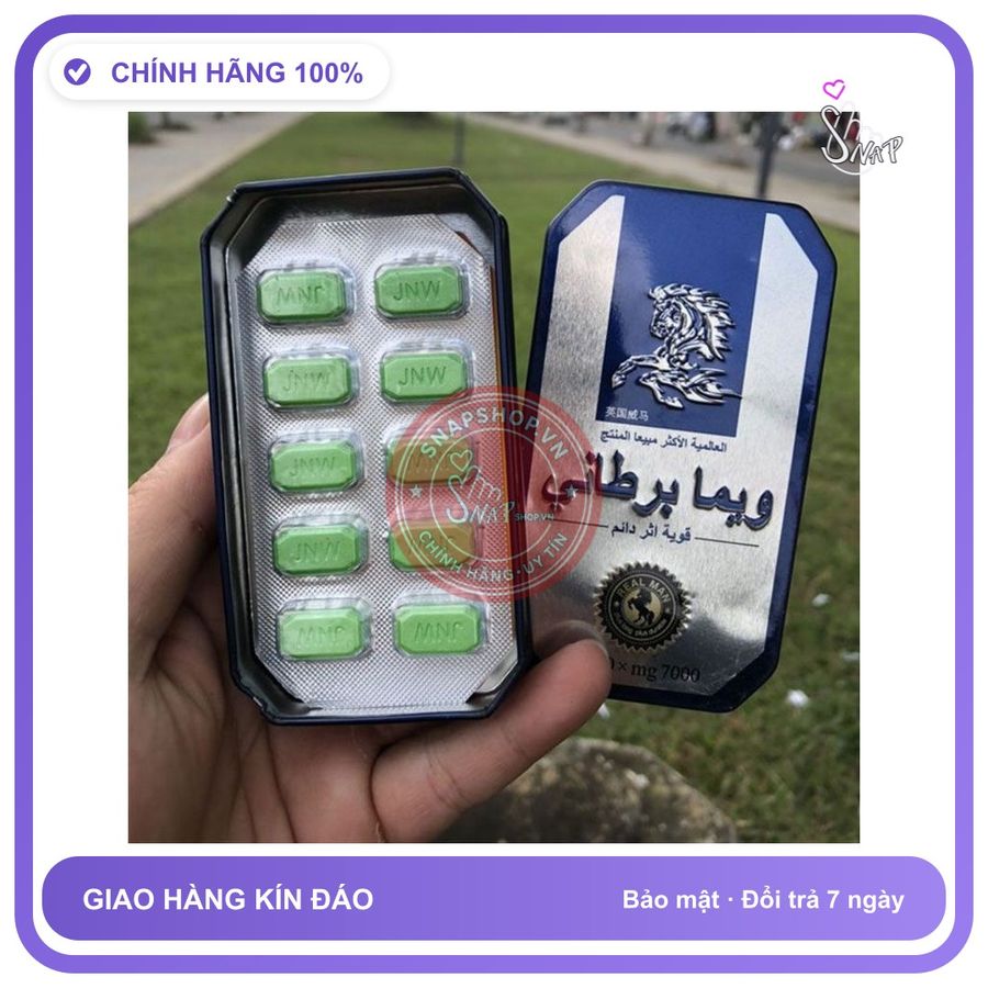 (Che Tên) Ngựa Thái 7000mg Hỗ Trợ 24/7