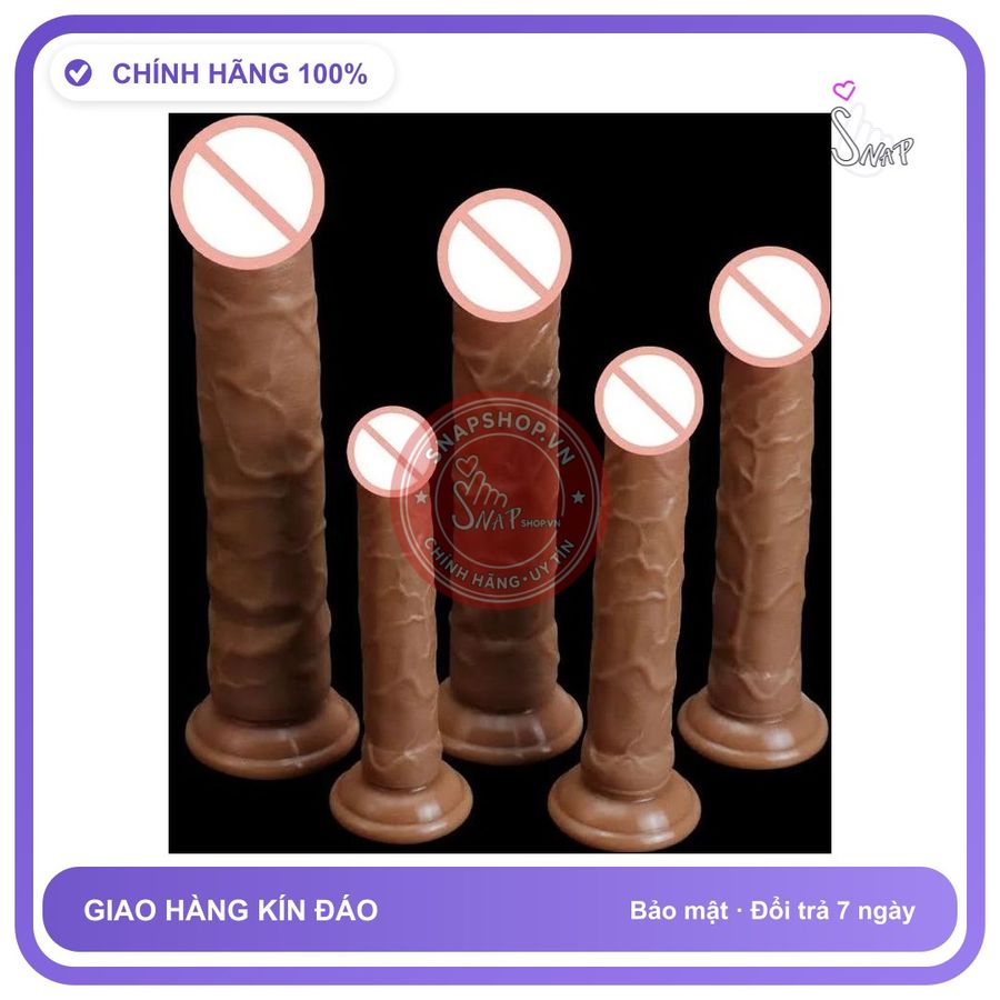 (Che Tên) Dương Vật Giả Không Bìu Cao Cấp Nhiều Size Bảo Mật Tuyệt Đối