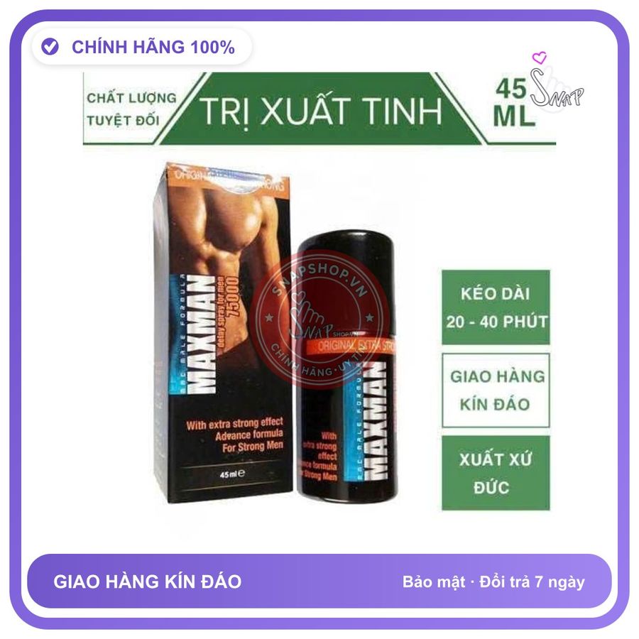 (Che Tên) Xịt Cương Cứng, Gây Tê , Kéo Dài Thời Gian Quan Hệ, Che tên Hỗ Trợ 24/7