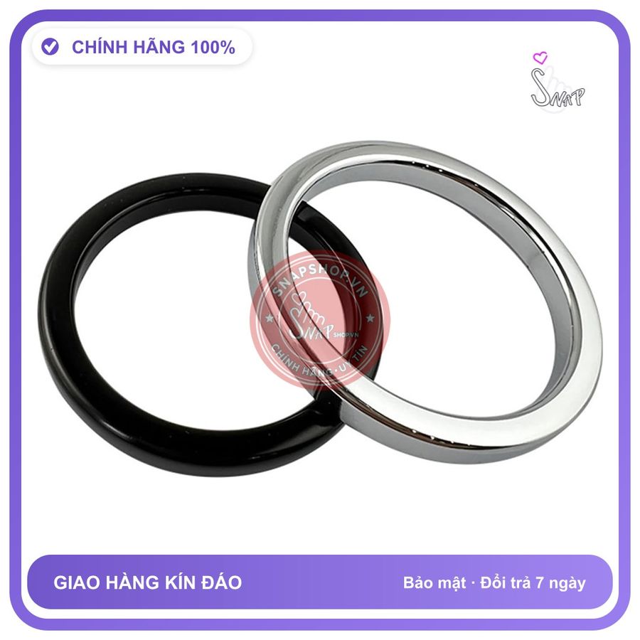 (Che Tên) Vòng Đeo Hợp Kim Nhôm Bản Trụ Mỏng Bảo Mật Tuyệt Đối