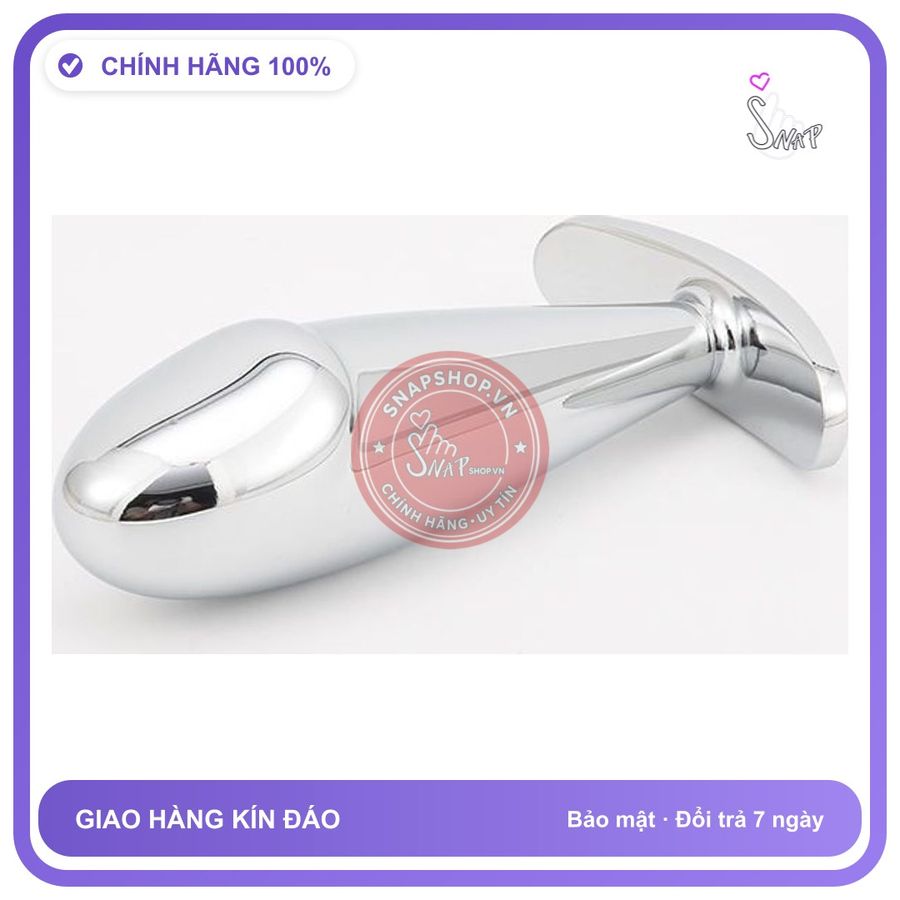 (Che Tên) Plug Kim Loại Màu Bạc Cao Cấp Bảo Đảm