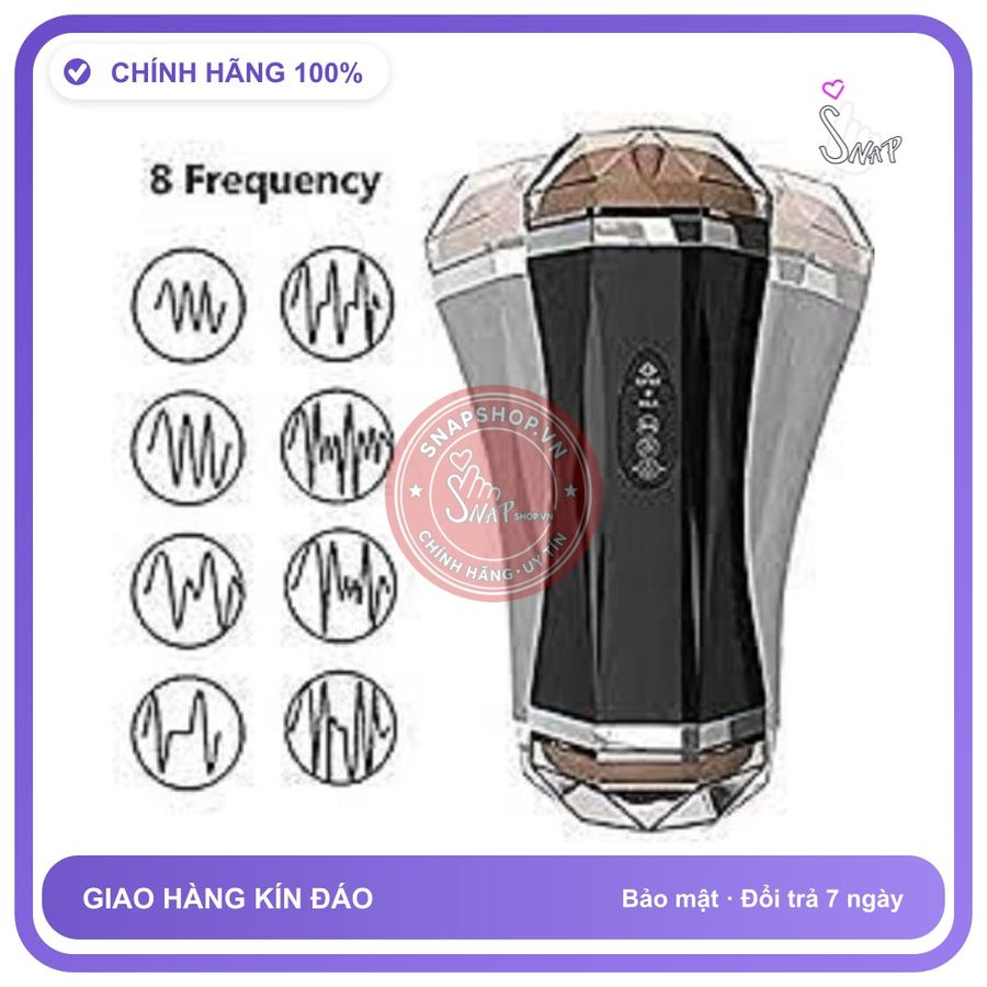 (Che Tên) Âm đạo giả 2 đầu LUBA MINI rung rên nhiều chế độ pin sạc Cao Cấp Bảo Đảm