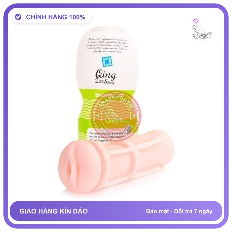 (Che Tên) Âm Đạo Giả Cốc Qing Silicon Nhỏ Gọn Giao Nhanh Toàn Quốc