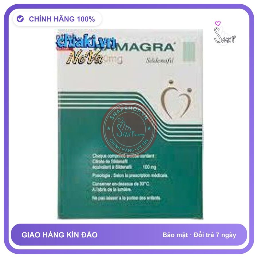 (Che Tên) NoVA HỘP 4 VIÊN Kamagra 100mg hỗ trợ nam giới Cao Cấp Bảo Đảm