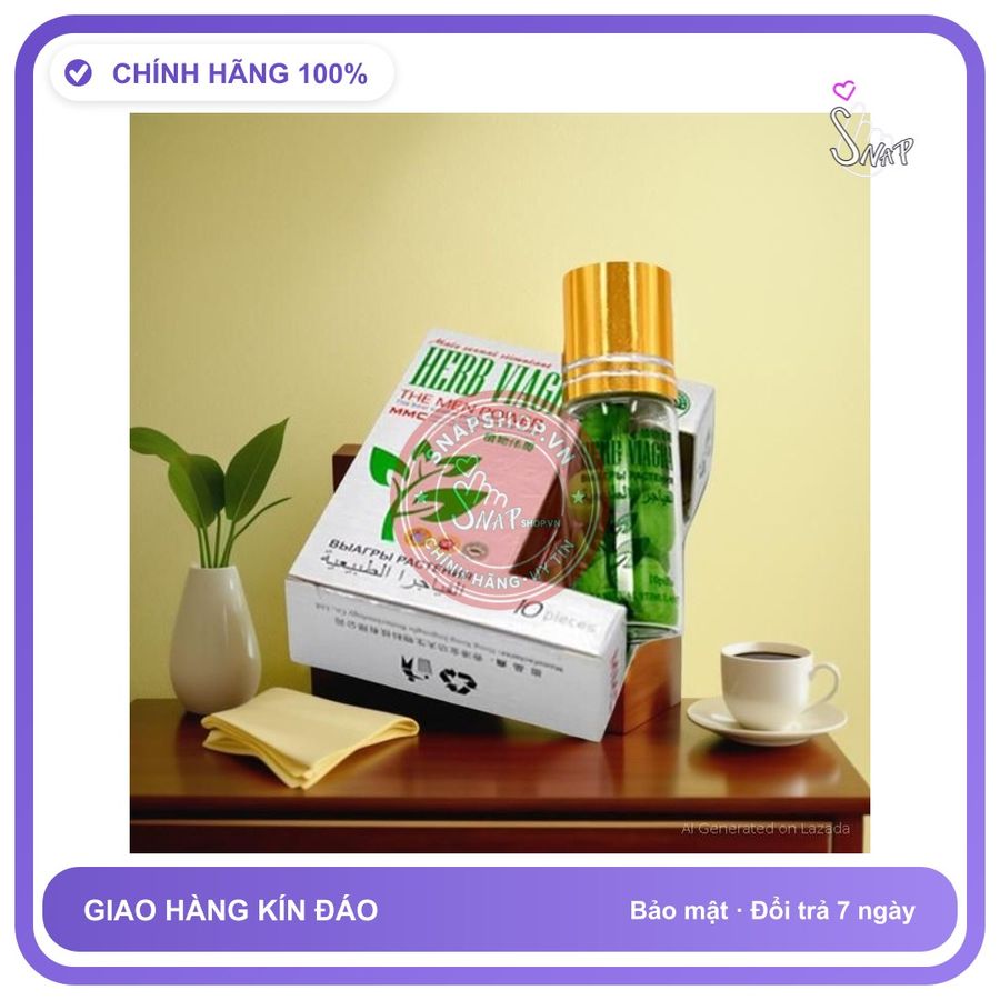 (Che Tên) Hộp 10V Heb Xanh 6800 Chăm Sóc Nam Giới Hiệu Quả - Hàng Mới Về