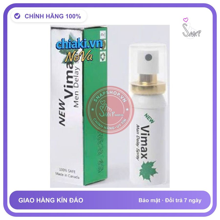 (Che Tên) Xịt Vimax Men Delay Spray hỗ trợ sinh lý nam Ngăn Ngừa Xuất Tinh Sớm (Chai 15ml) Giao Nhanh Toàn Quốc
