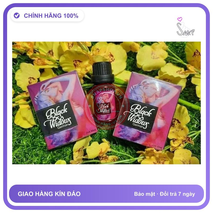 (Che Tên) Nước Hỗ Trợ Kích Thích Ham Muốn thân mật Nữ Black - Tăng Cường Cảm Giác Hưng Phấn, Hiệu Quả Nhanh Chóng Hỗ Trợ 24/7