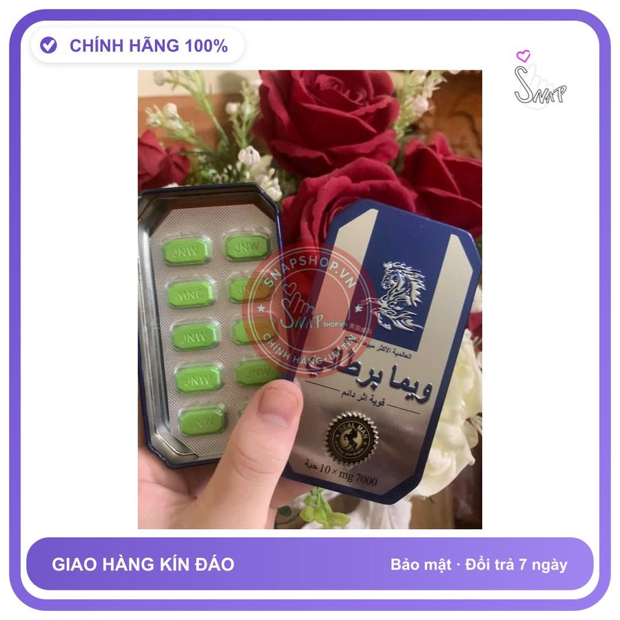 (Che Tên) Combo 2 hộp Ngựa Thái 7000mg chính hãng có tem - Hàng Mới Về