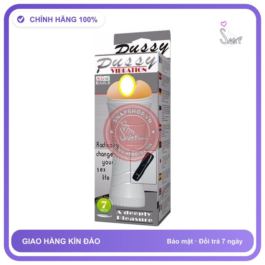 (Che Tên) Máy massage pussy âm cầm tay cho nam 7 chế độ rung - Snapshop