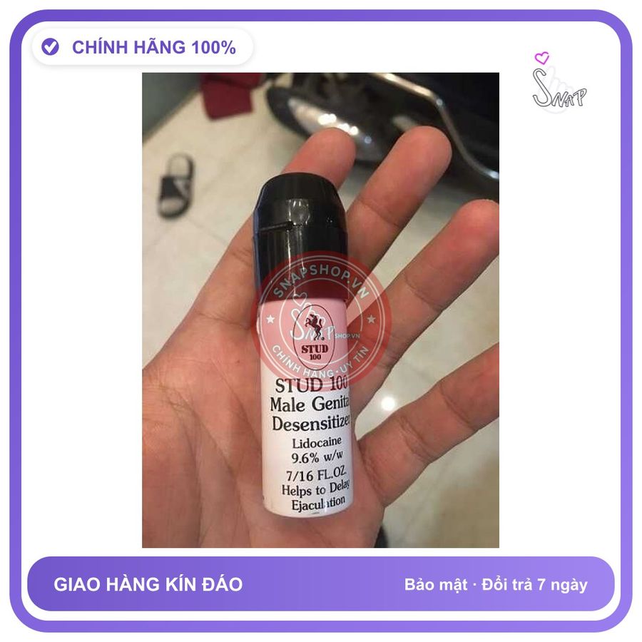(Che Tên) Xịt Hỗ Trợ Stud 100 lọ 10ml Giao Nhanh Toàn Quốc