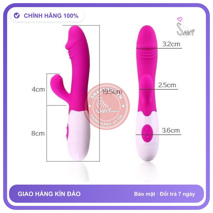 (Che Tên) Máy massage mini 2 đầu – 10 chế độ rung, pin sạc tiện lợi 322132 Giao Nhanh Toàn Quốc