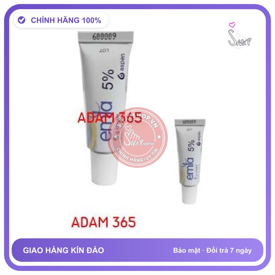 (Che Tên) KEM BÔI KÉO DÀI THỜI GIAN THỤY ĐIỂN 5% EMMMMMMMMMMMLA Cao Cấp Bảo Đảm