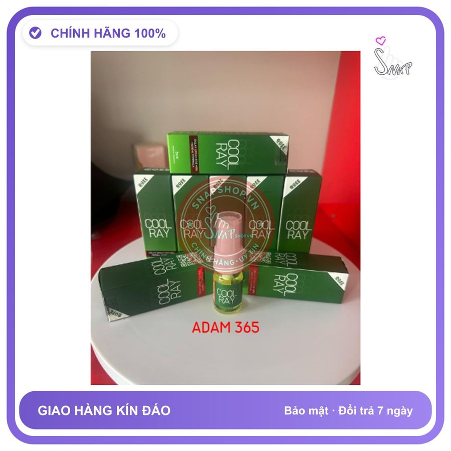 (Che Tên) XỊT KÉO DÀI THÁI LAN COOL RAY 5ML CHÍNH HÃNG Hỗ Trợ 24/7