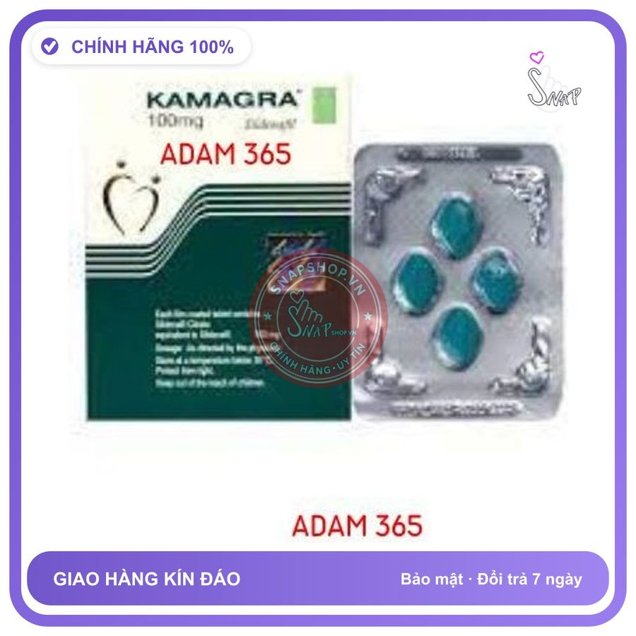 (Che Tên) VIÊN UỐNG CƯƠNG CỨNG KÉO DÀI THỜI GIAN NAM KAMAGRA HỘP 4V (ÂN ĐỘ) - Snapshop
