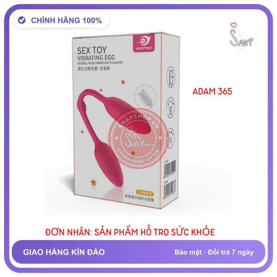 (Che Tên) TRỨNG RUNG 02 ĐẦU YUNMAN SIÊU ĐÁNG YÊU NỮ 18+ - Snapshop