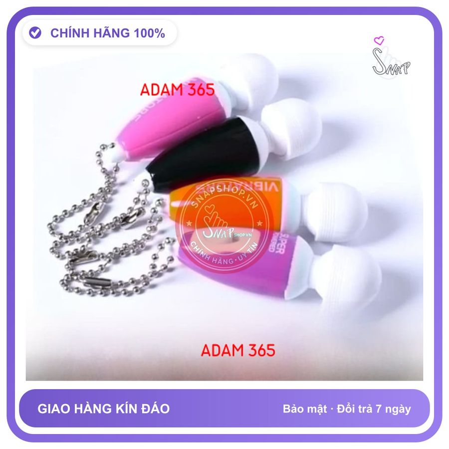 (Che Tên) Móc khóa rung Massage Mini siêu tiện lợi. - Hàng Mới Về