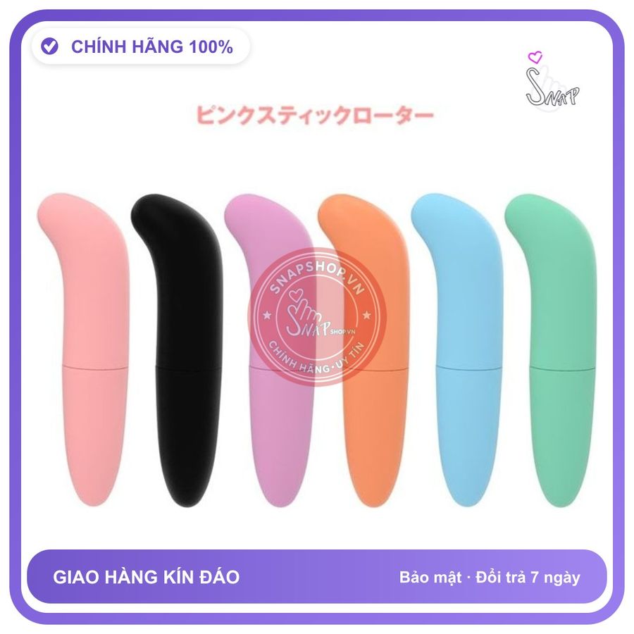 (Che Tên) Máy mát xa mini đa năng nhỏ gọn Stick Rotor - Nhật Bản Chuẩn Auth