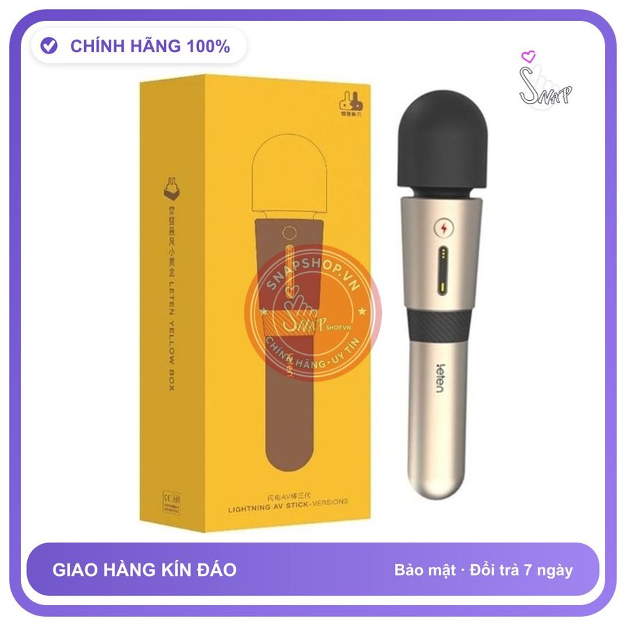 (Che Tên) Chày rung siêu mạnh của Nhật Bản Leten Lightning Hỗ Trợ 24/7