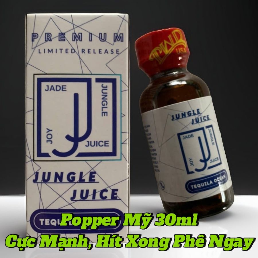 Chai Hít Trực tiếp vào mũi popper 30ml USA, Hít Xong Phê Liền, Tăng hưng phấn cực mạnh 