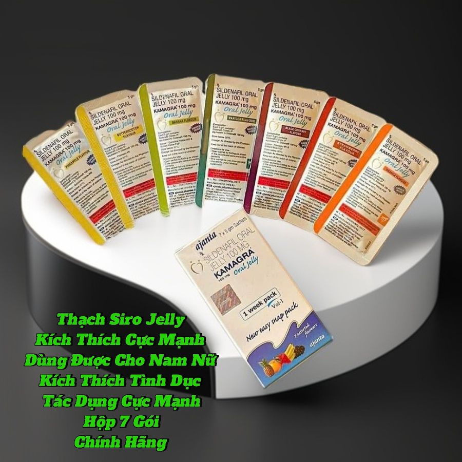 Thạch Siro Jelly, Kích Thích Tinh Dục Cực Mạnh, Dùng Được Cho Nam Nữ 