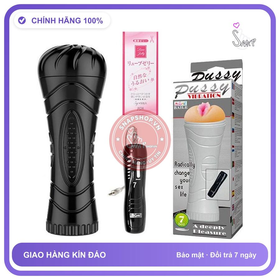 (Che Tên) Cốc Hỗ Trợ Cho Nam Baile Pussy Rung 7 Chế Độ 205325 Hỗ Trợ 24/7