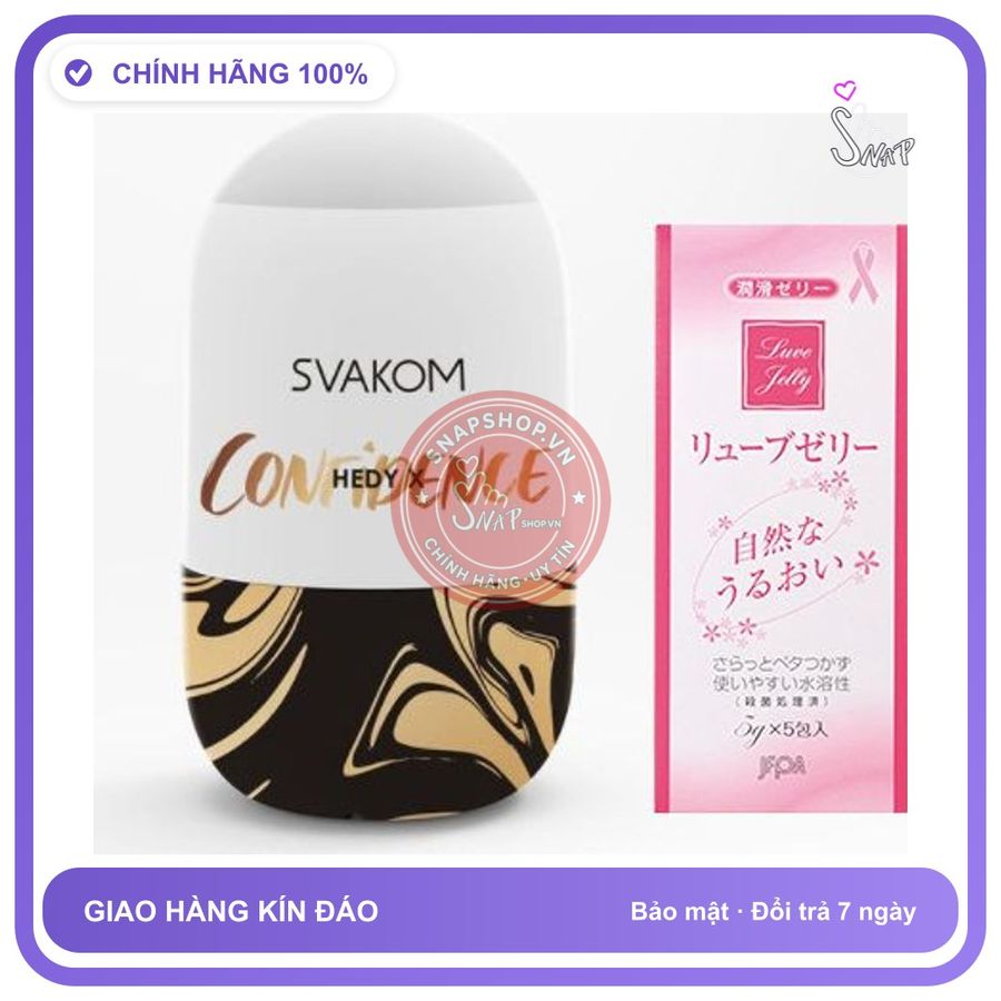 (Che Tên) Cốc Hỗ Trợ Nam Giới Silicon Svakom Hedy X Tặng Gel Nhật 205301 Hỗ Trợ 24/7