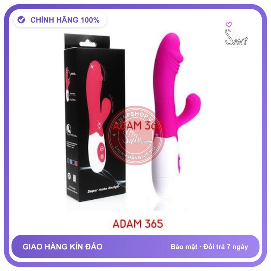 (Che Tên) DV giả máy massage silicon Pretty Love chống thấm nước Chuẩn Auth