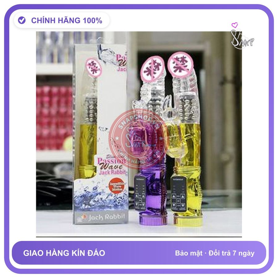 (Che Tên) Dương vật giả đa năng rung, xoay bi,thụt cầm tay giá rẻ - Hàng Mới Về