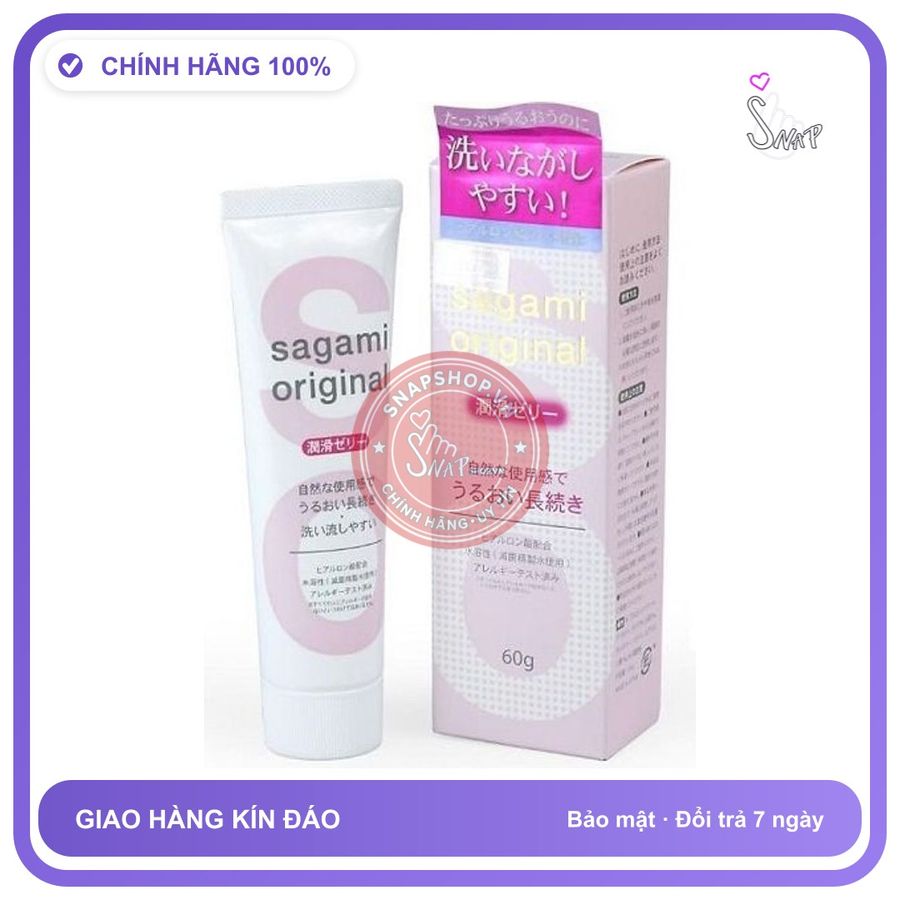 (Che Tên) Chất B.ôi Tr.ơn Gốc Nước Sagami Original - Nhật Bản Giao Nhanh Toàn Quốc