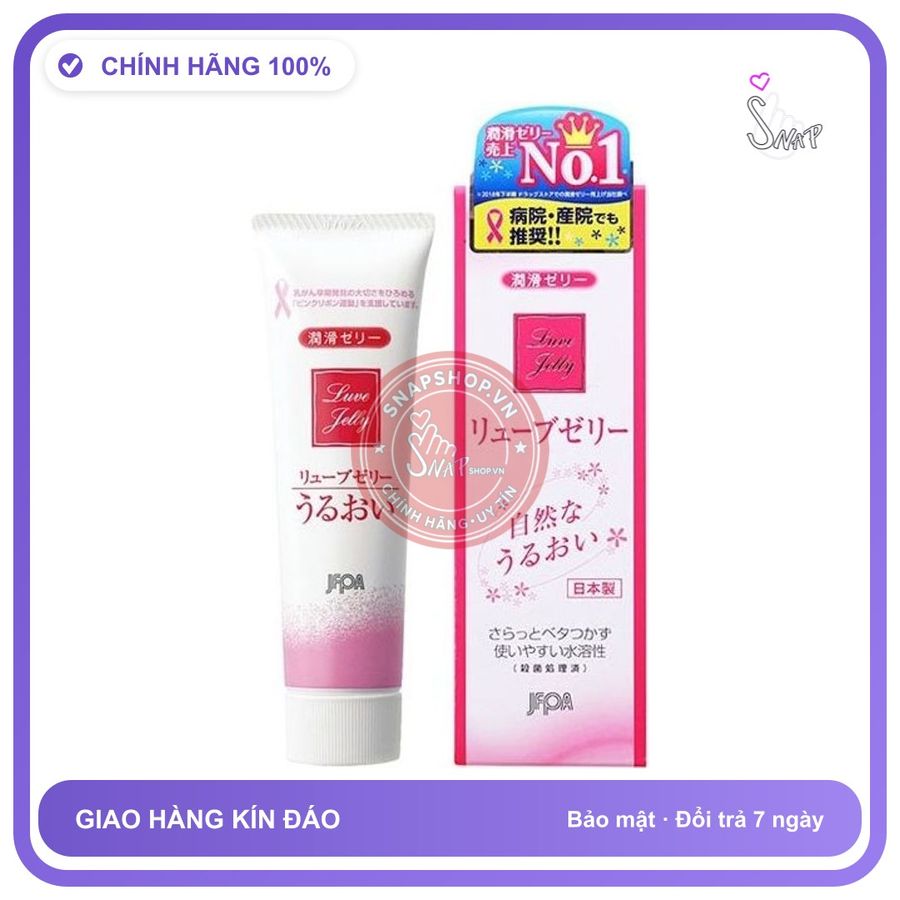 (Che Tên) Gen Bôi Trơn Jex Luve Jelly Gốc Nước Không Mùi Nhật Bản Cao Cấp Bảo Đảm