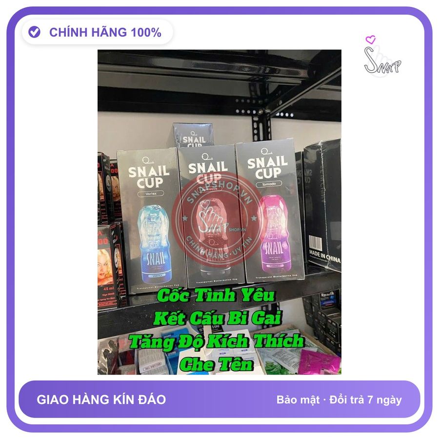 (Che Tên) Cốc tình yêu, kích thích cực mạnh, với silicon gân gai cọ sát, che tên - Hàng Mới Về