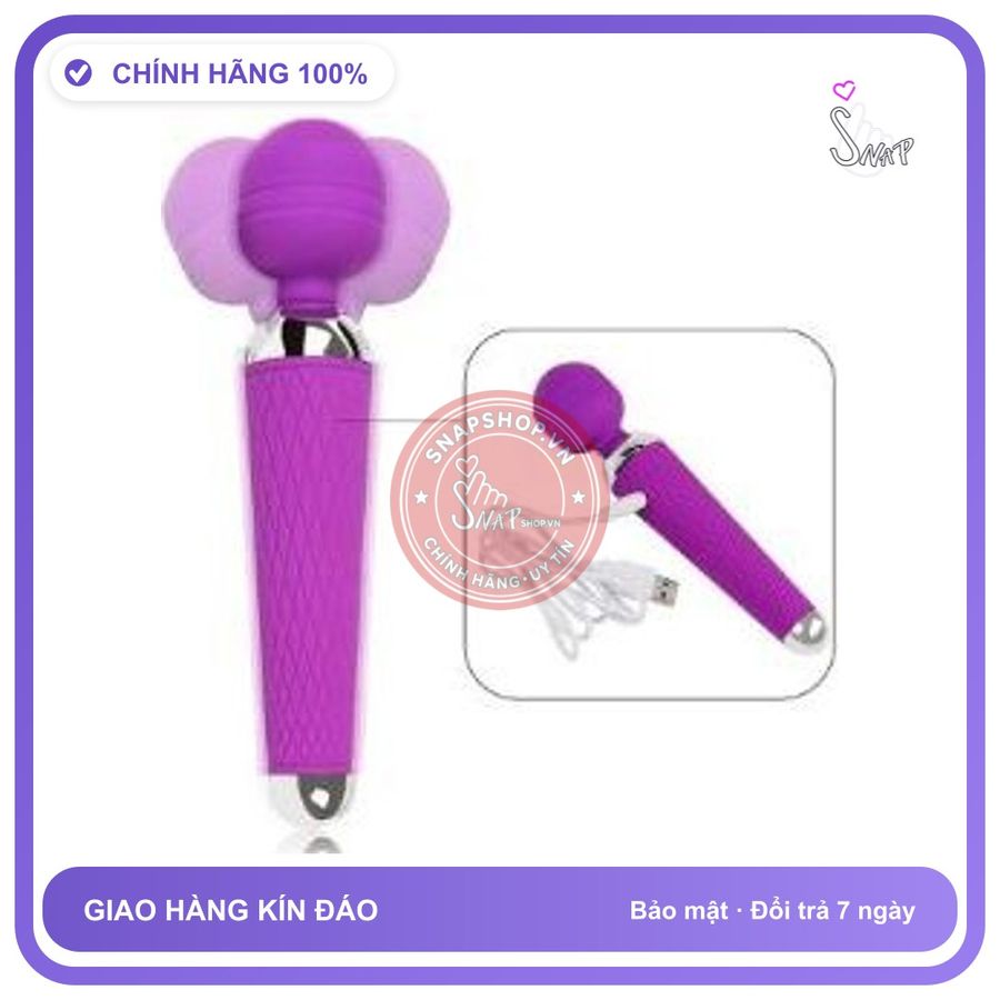 (Che Tên) Chày rung tình yêu,máy rung âm đạo AV massage điểm G - Hàng Mới Về