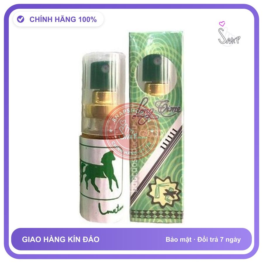 (Che Tên) Xịt hỗ trợ kéo dài thời gian Long Time - Thái Lan - Hàng Mới Về