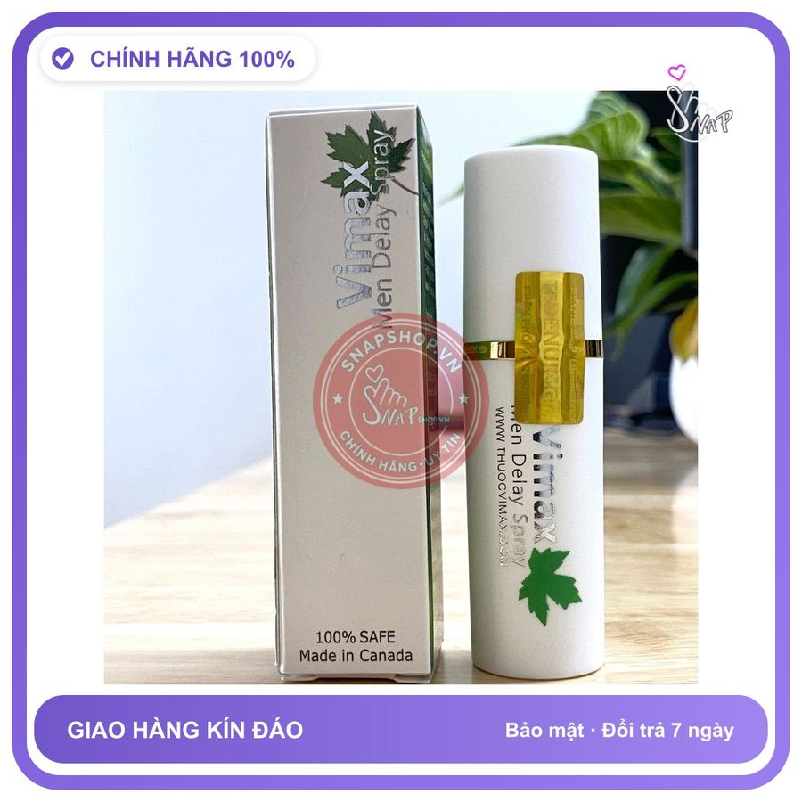 (Che Tên) Vimax Men Delay Spray - Xịt hỗ trợ kéo dài thời gian cho nam giới 200043 - Snapshop