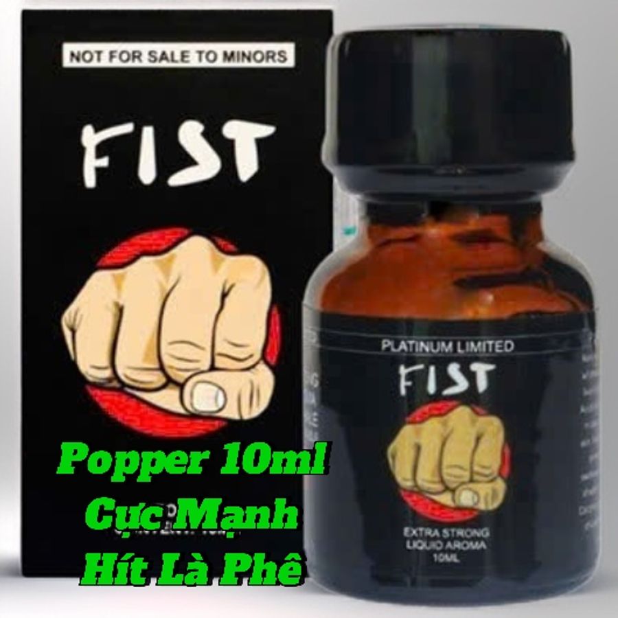 Popper 10ml USA, Kích Thích Hưng Phấn Cực Mạnh,Dùng Cho Ng Lờn Lâu Năm, Che Tên 
