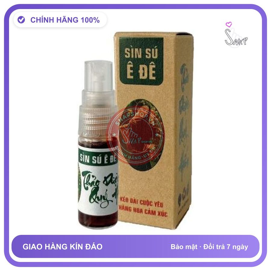 (Che Tên) Xịt Sìn Sú Ê Đê hỗ trợ kéo dài thời gian cho nam giới - Hàng Mới Về