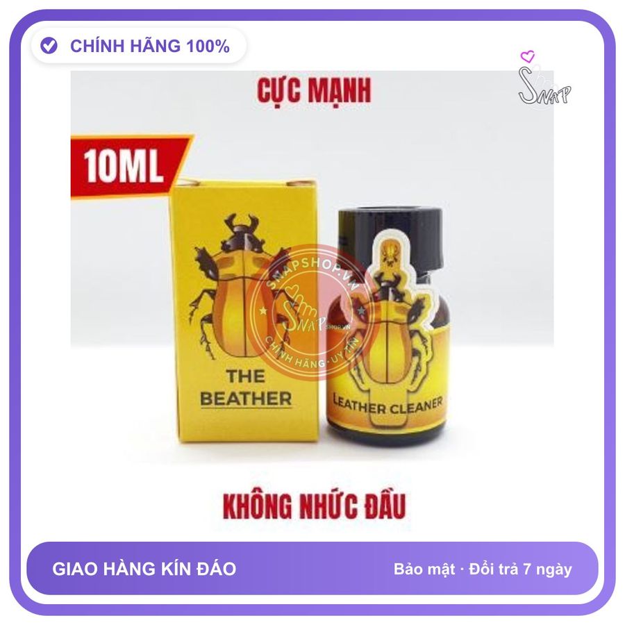 (Che Tên) Chai popper hít tăng kích thích khoái cảm Popper Bọ cánh cứng 10ml Cao Cấp Bảo Đảm