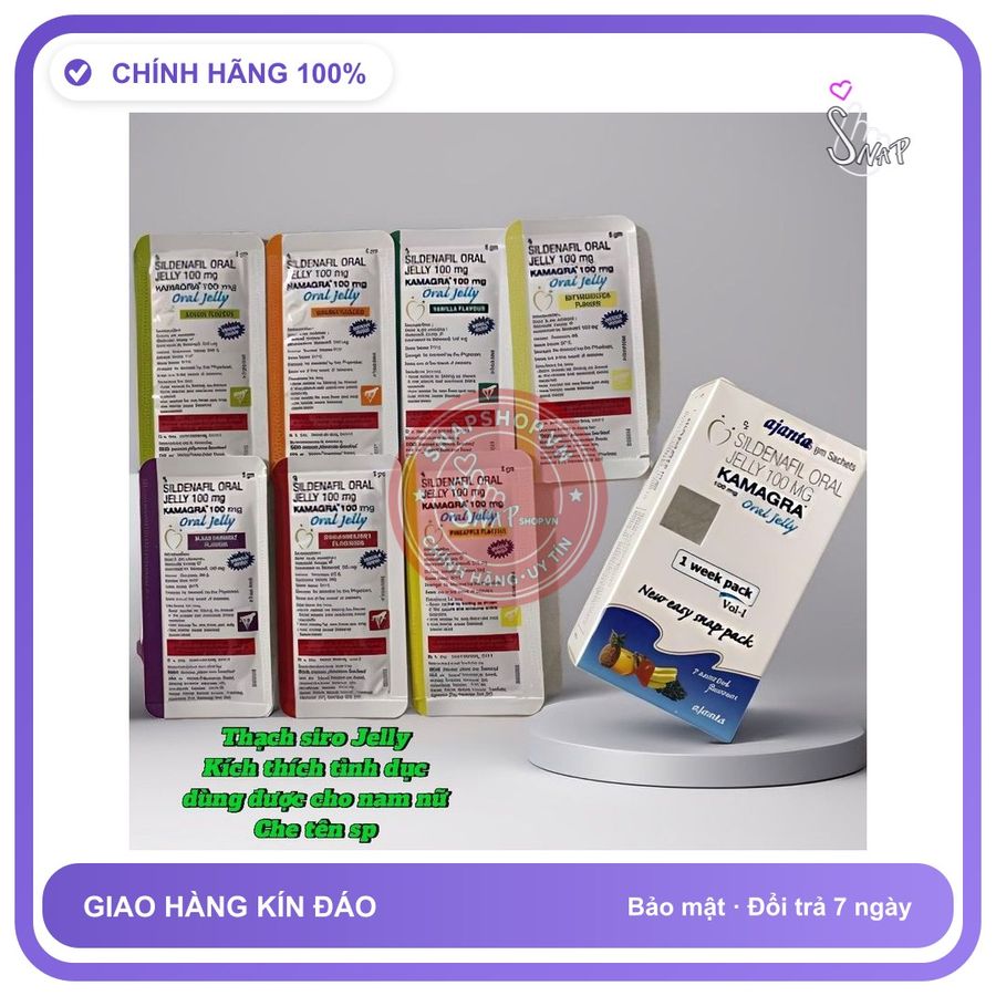 (Che Tên) Thạch Jelly Kích Thích Hưng Phấn Cho Nam Nữ, Tác Dụng Cực Mạnh, Phê Cực Nhanh, Che Tên Chuẩn Auth