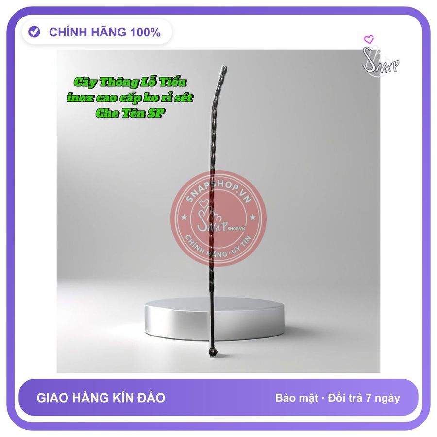 (Che Tên) Cây thông lỗ tiểu, kích thích hưng phấn cực mạnh, phê tới đỉnh che tên Cao Cấp Bảo Đảm