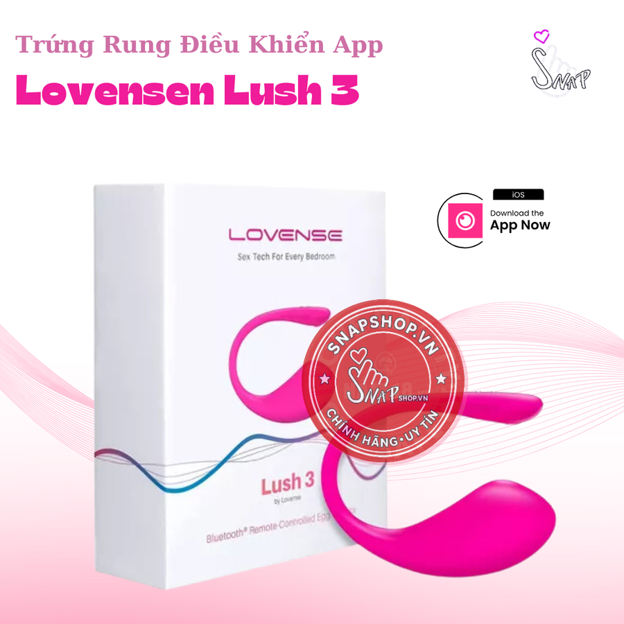 (Snapshop) Máy Rung Lovense Lush 3 Điều Khiển App Chính Hãng