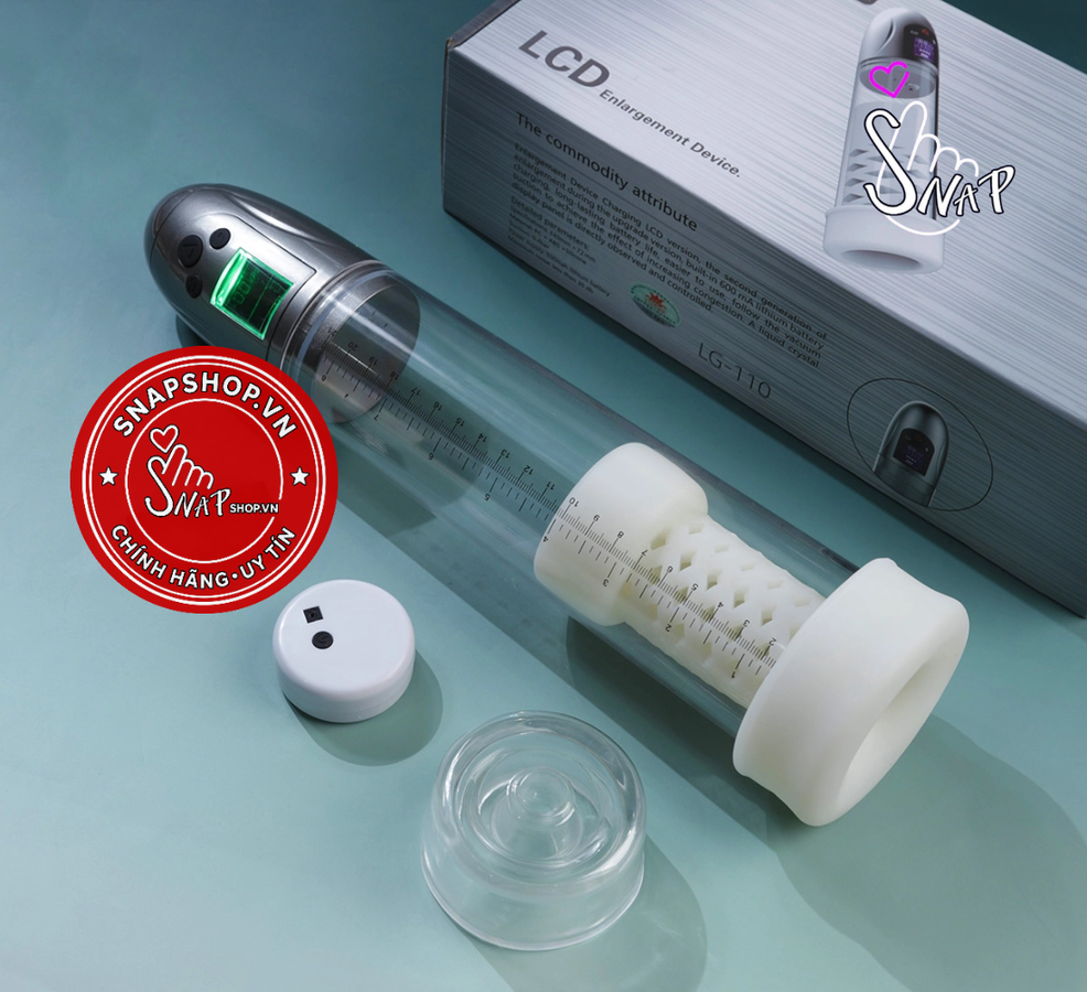 (Snapshop) Luoge LG110 máy tập giúp dương vật to khoẻ với màn hình LCD Chính Hãng