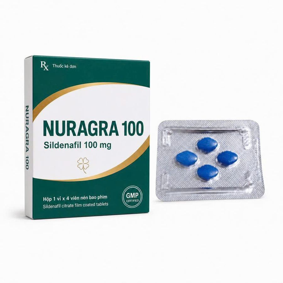 (Snapshop) Viên uống hỗ trợ tăng cường sinh lý nam Nuragra 100 1 Viên Chính Hãng
