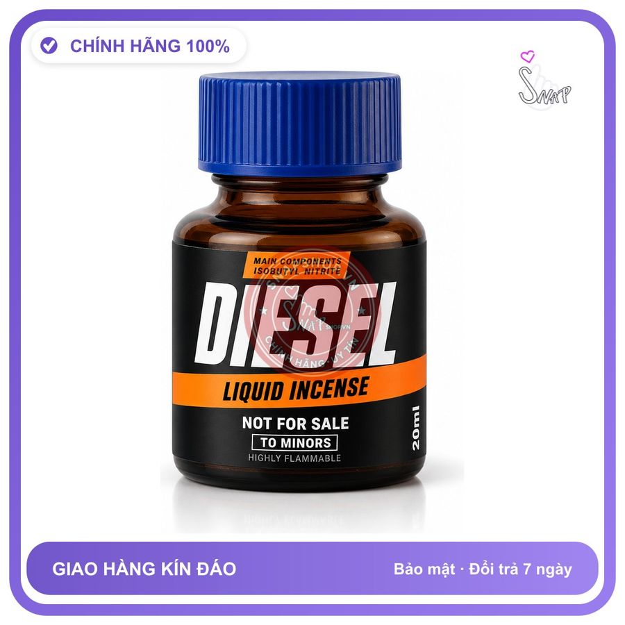 Chai hít tăng khoái cảm kích thích Popper DIESEL 20ml Chính hãng