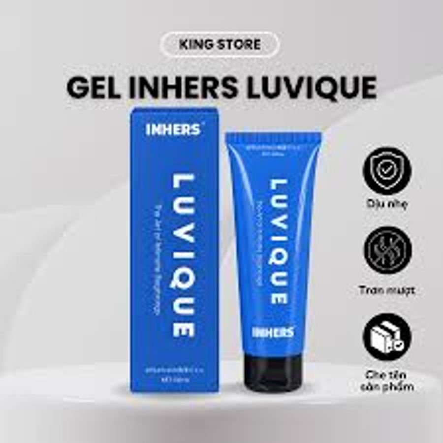 Gel bôi gốc nước lành tính tươi mát cao cấp Inher chính hãng 