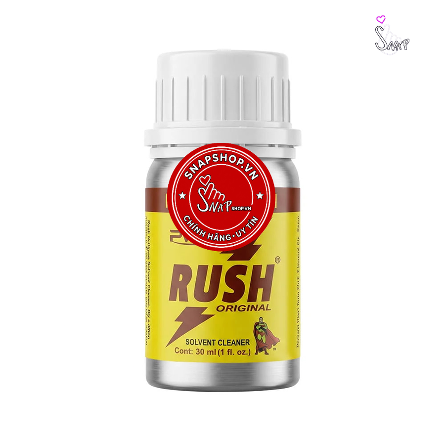 (Snapshop) Chai hít Popper khô PWD USA Rush Original - Chai 30ml Chính Hãng