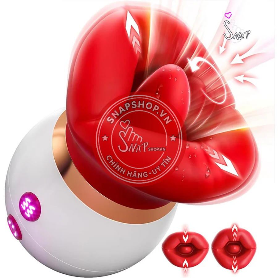 (Snapshop) Thiết Bị Massage Nhỏ Gọn Oral Sensation – 10 Chế Độ Chính Hãng